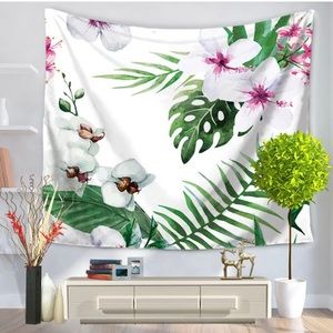 Floral Tropical Tapestry